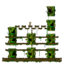 Minimap of The Forest of Evil I