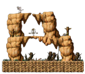 Minimap of Rocky Road I