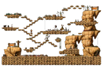 Minimap of West Domain of Perion