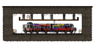 Minimap of B1 <Subway Depot>