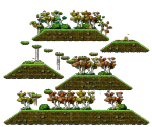 Minimap of Kerning City Middle Forest II