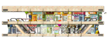 Minimap of 1st Floor 2nd Floor Area B