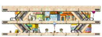 Minimap of 3rd Floor 4th Floor Area A