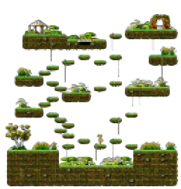Minimap of Thicket Around the Beach II