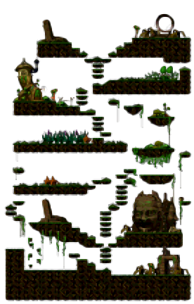 Minimap of Deep Forest