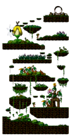 Minimap of Swampy Land in a Deep Forest