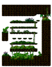 Minimap of Hunting Ground in the Deep Forest I