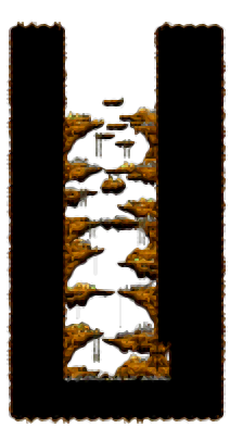 Minimap of The Cave of Evil Eye I