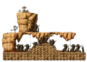 Minimap of The Burnt Land IV