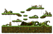 Minimap of Secluded Mushroom Forest
