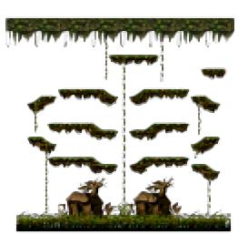 Minimap of Monkey Swamp II