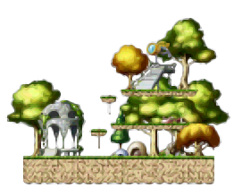 Minimap of Timu's Forest