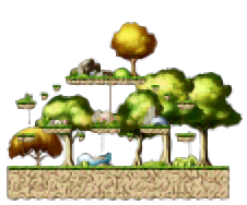 Minimap of Tiru's Forest