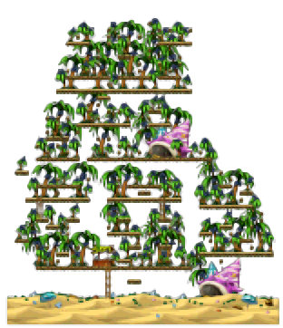 Minimap of Coconut Harvest