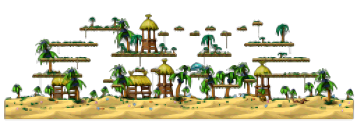 Minimap of A Look-Out Shed Around the Beach