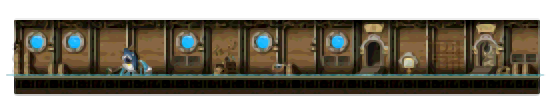 Minimap of Bottom Floor - Hallway