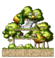 Minimap of Tiv's Forest
