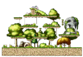 Minimap of Training Forest II