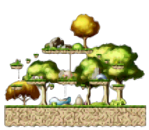 Minimap of Tiru's Forest