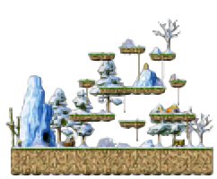 Minimap of Dangerous Forest
