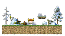 Minimap of Cold Forest 3
