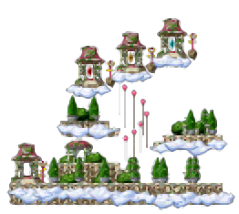 Minimap of The Road to Garden of 3 Colors
