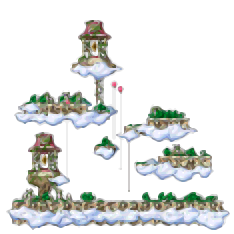 Minimap of Garden of Yellow I