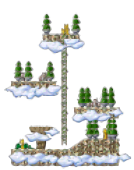 Minimap of Garden of Darkness I