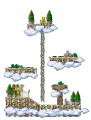 Minimap of Garden of Darkness II