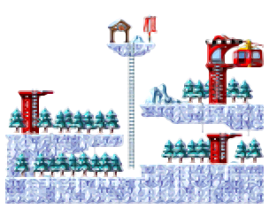Minimap of Forest of Ice Golem