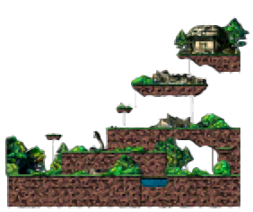 Minimap of Tiger Forest II