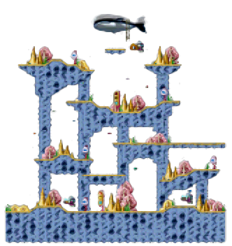 Minimap of Sand Castle Playground