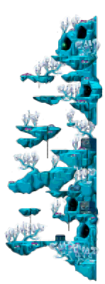 Minimap of Dangerous Sea Gorge II