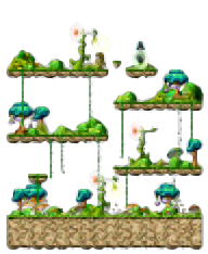Minimap of Minar Forest : East Border