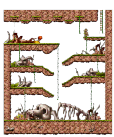 Minimap of The Hidden Dragon Tomb I