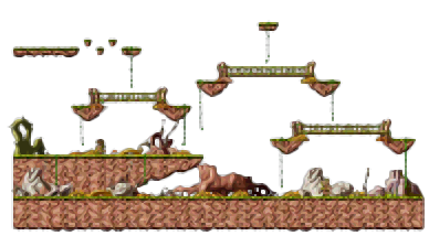Minimap of Dragon Forest II