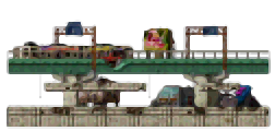 Minimap of <Year 2215> Bombed City Center Overpass