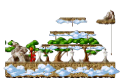 Minimap of Foggy Forest