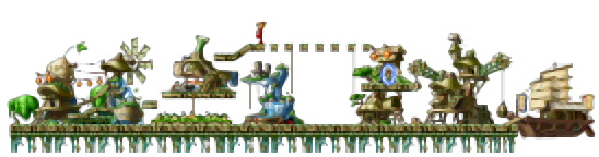 Minimap of Herb Town