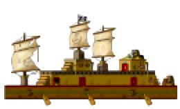 Minimap of Red-Nose Pirate Den 2