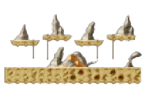 Minimap of The Scorching Desert