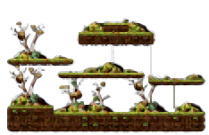 Minimap of Dreamy Forest Trail