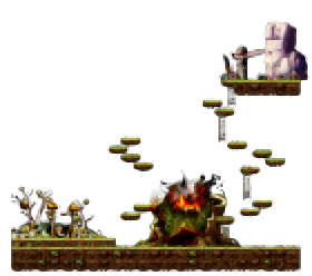 Minimap of Six Path Crossway Ruins