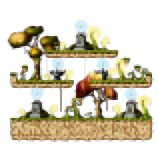 Minimap of Hallowed Ground