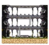 Minimap of Knights' Chamber 4