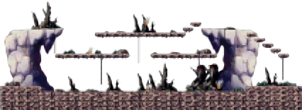 Minimap of Fiery Ravine