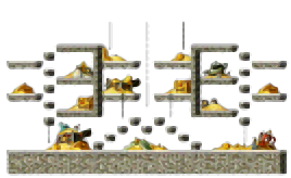 Minimap of Gold Richie's Treasures <3>