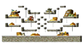 Minimap of Gold Richie's Treasures <8>