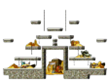 Minimap of Gold Richie's Treasures <10>
