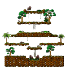 Minimap of Red Jungle